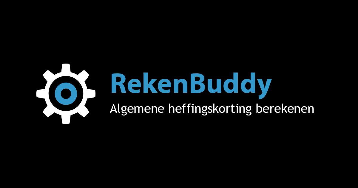 Algemene heffingskorting berekenen RekenBuddy