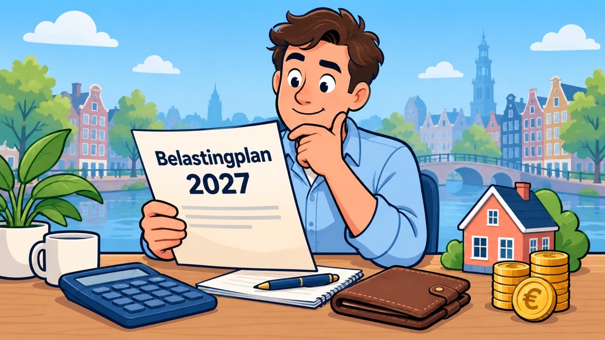 Belastingplan 2027: wat verandert er voor je portemonnee?
